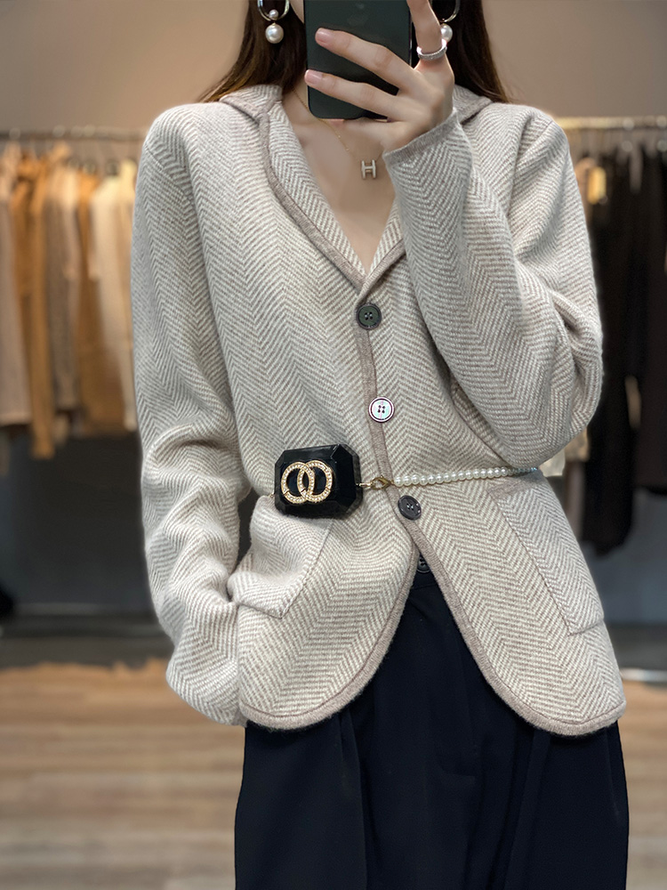 Wool Suit Jacket - Nữ Thu Đông Nguyên Chất Len