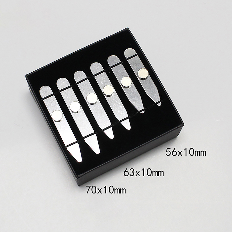 Collar Stay Metal - 3Pairs Stainless Steel Collar Stays For
