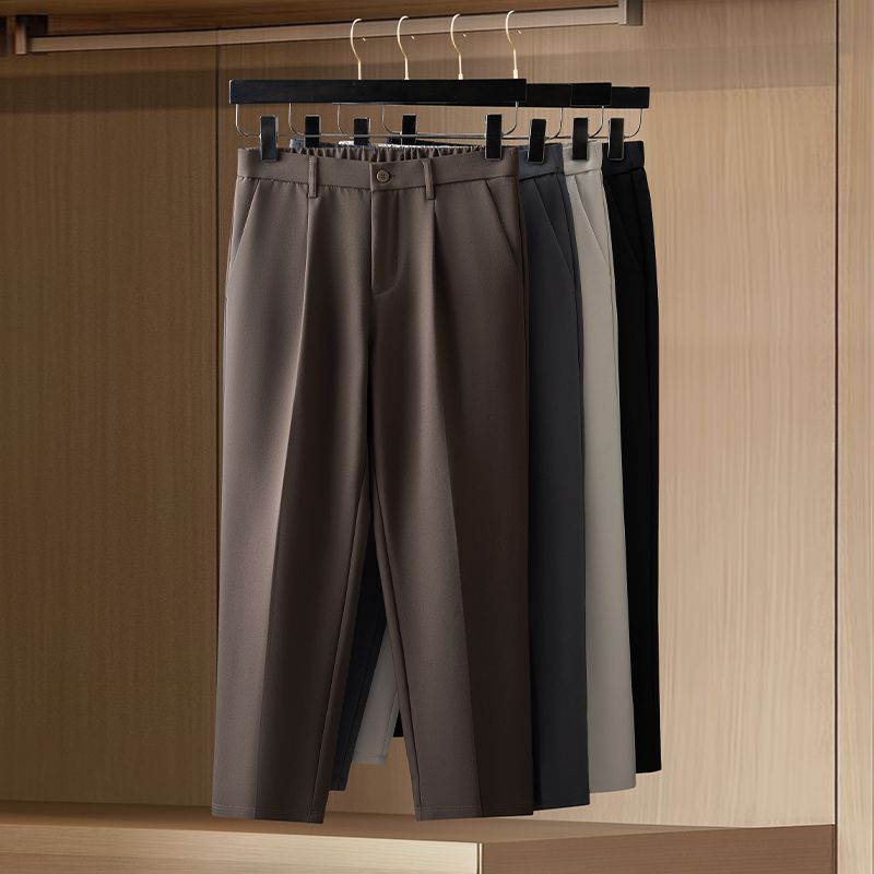 Men Formal Wear For Summer - Men's Slim Fit Formal Suit Pants