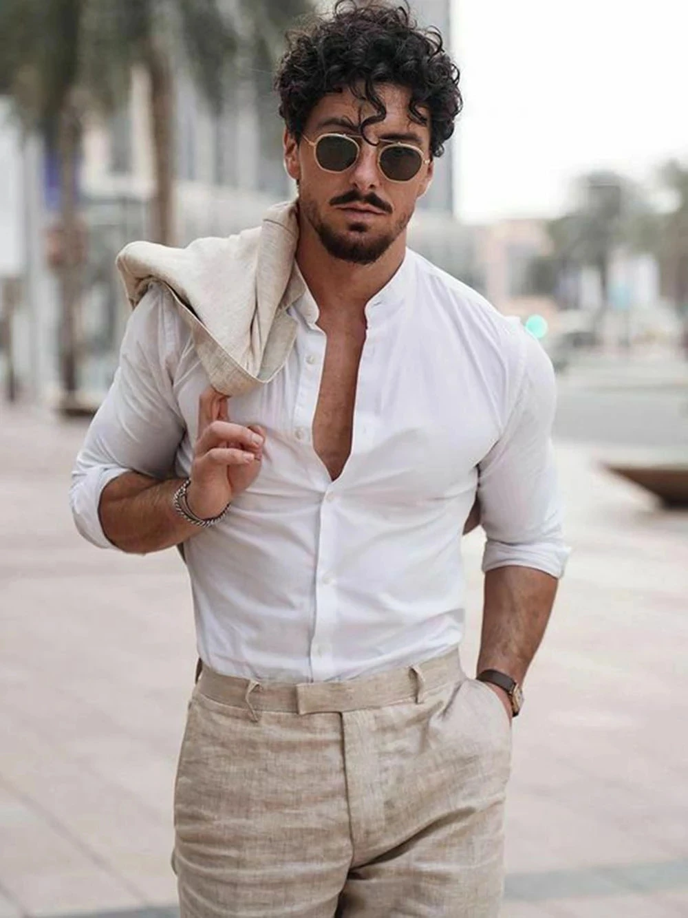 Summer Beach Business Linen Me - đánh giá và giá Men Formal Wear For Summer