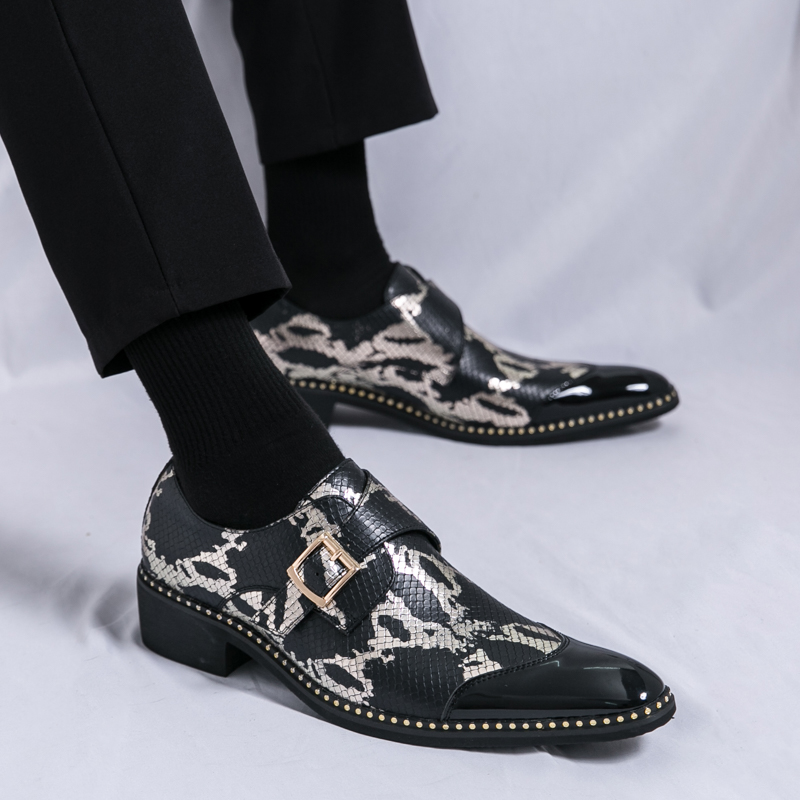 Retro Classic Le Fu Shoes Men  - đánh giá và giá Men Formal Wear Green