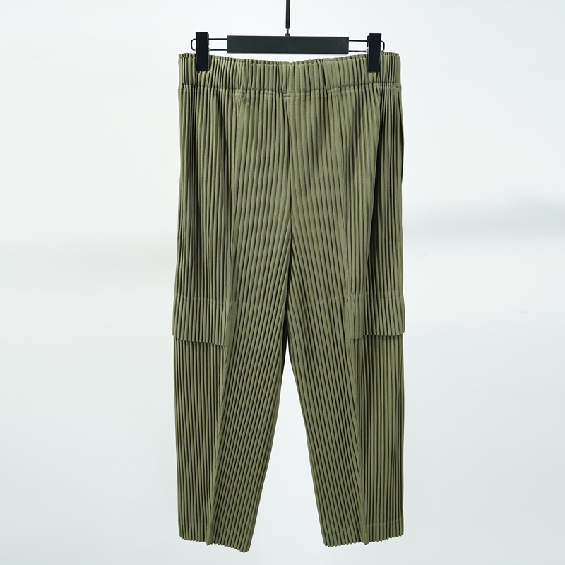 Miyake Pleated 2025 Autumn Men - đánh giá và giá Wool Suit Jacket