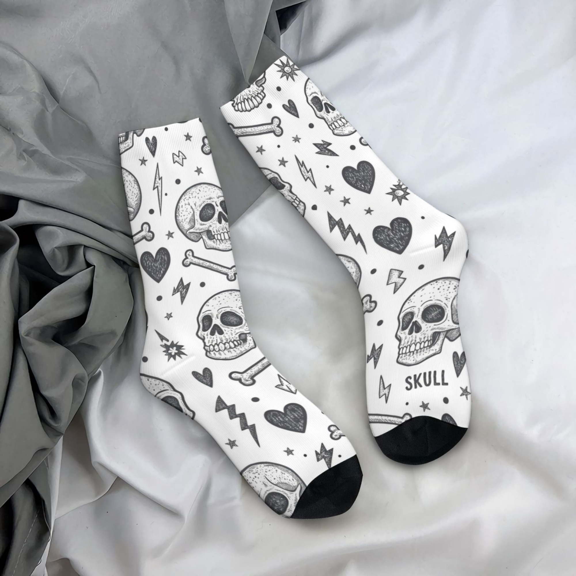 Black White Punk Skull Hand-dr - đánh giá và giá Men'S Gothic Formal Wear