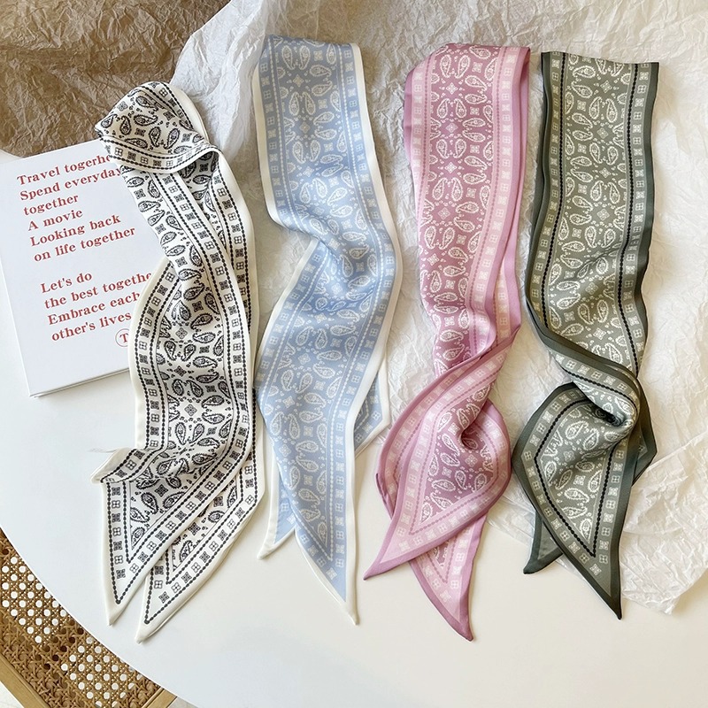 Set Series Silk Satin Scarf Wo - đánh giá và giá Silk Tie Woven