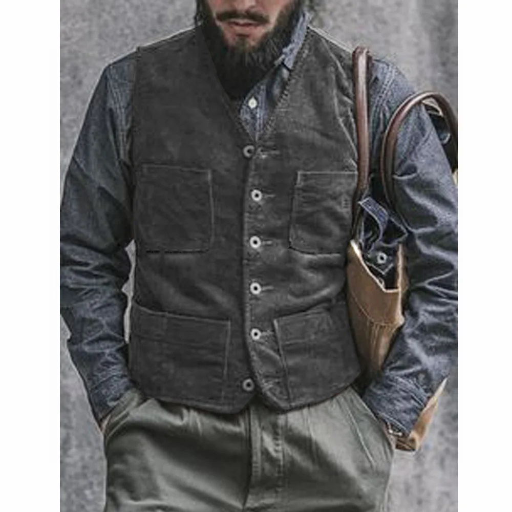 Corduroy Male Vest Suit for Me - đánh giá và giá Men'S Gothic Formal Wear