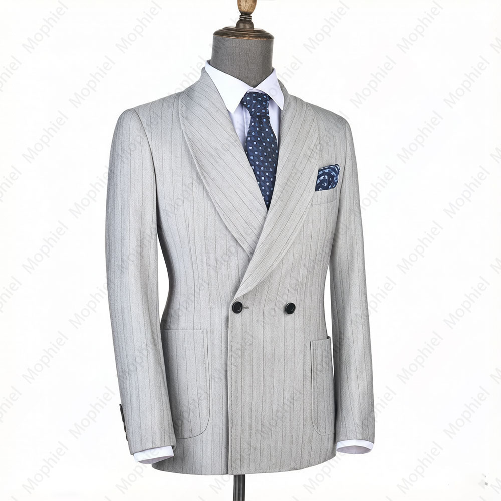 Mophiel Light Grey Men Suits S - đánh giá và giá Men Formal Wear Wedding