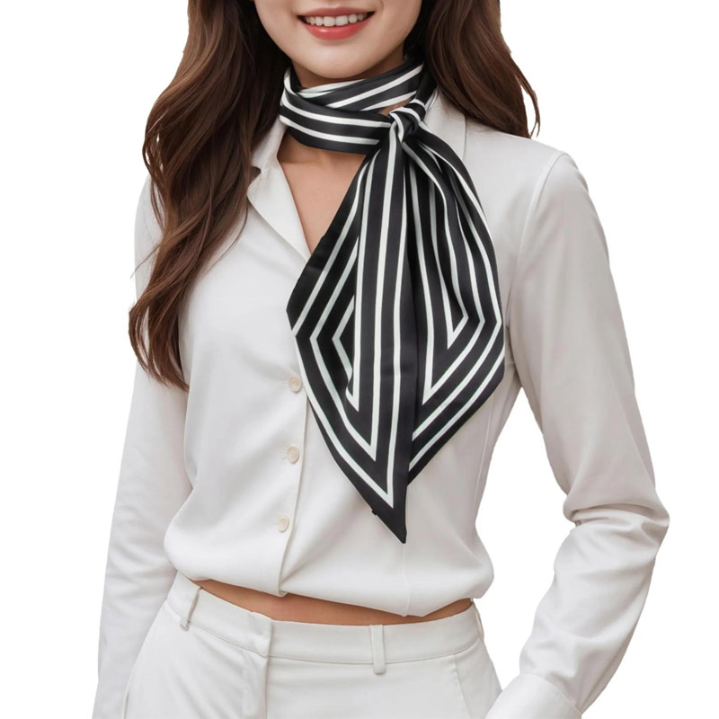 Fashion Stripes Hair Ribbon Sc - đánh giá và giá Silk Tie Woven