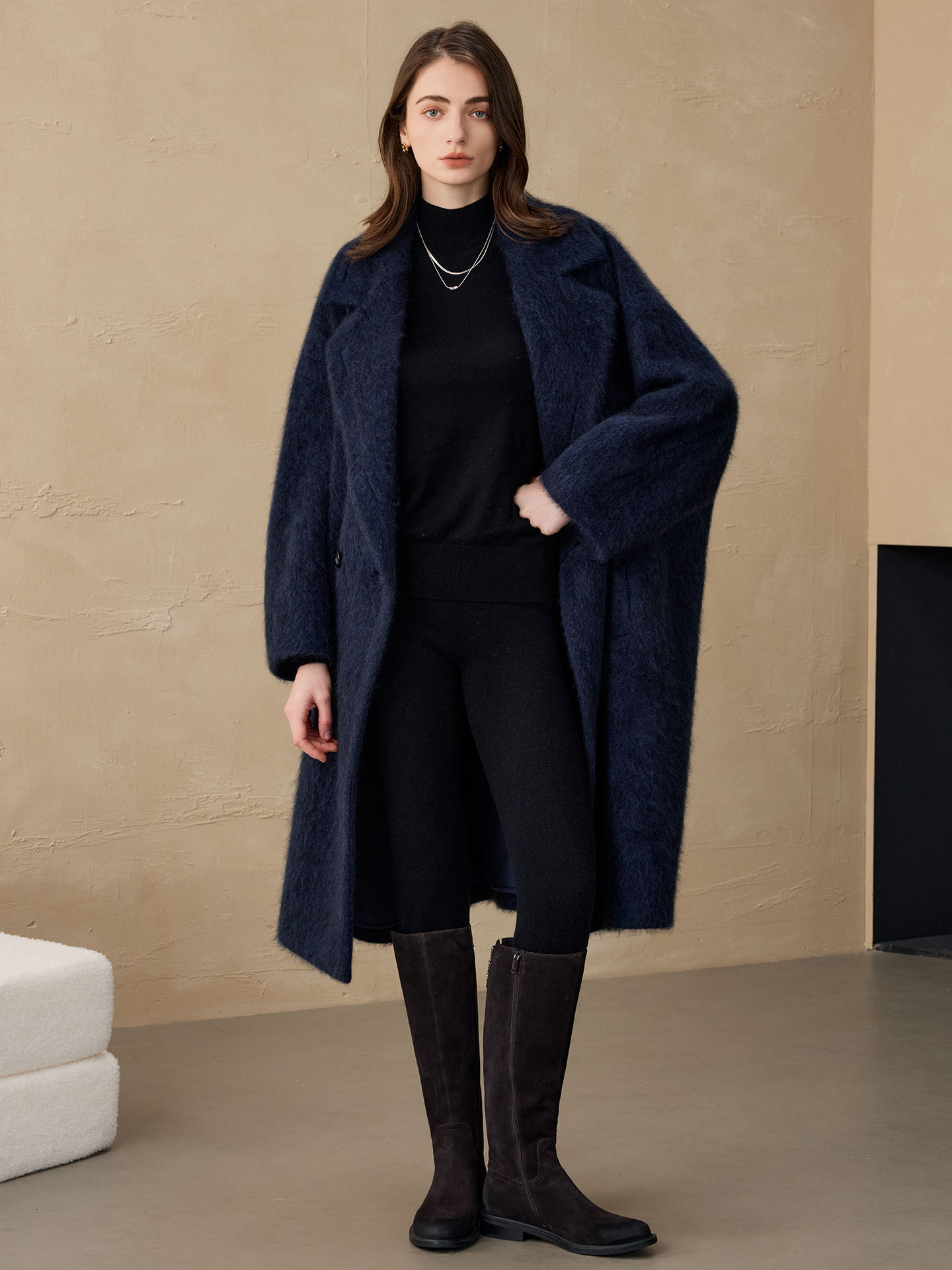 Allingentle Women's Blazer Woo - đánh giá và giá Wool Suit Jacket