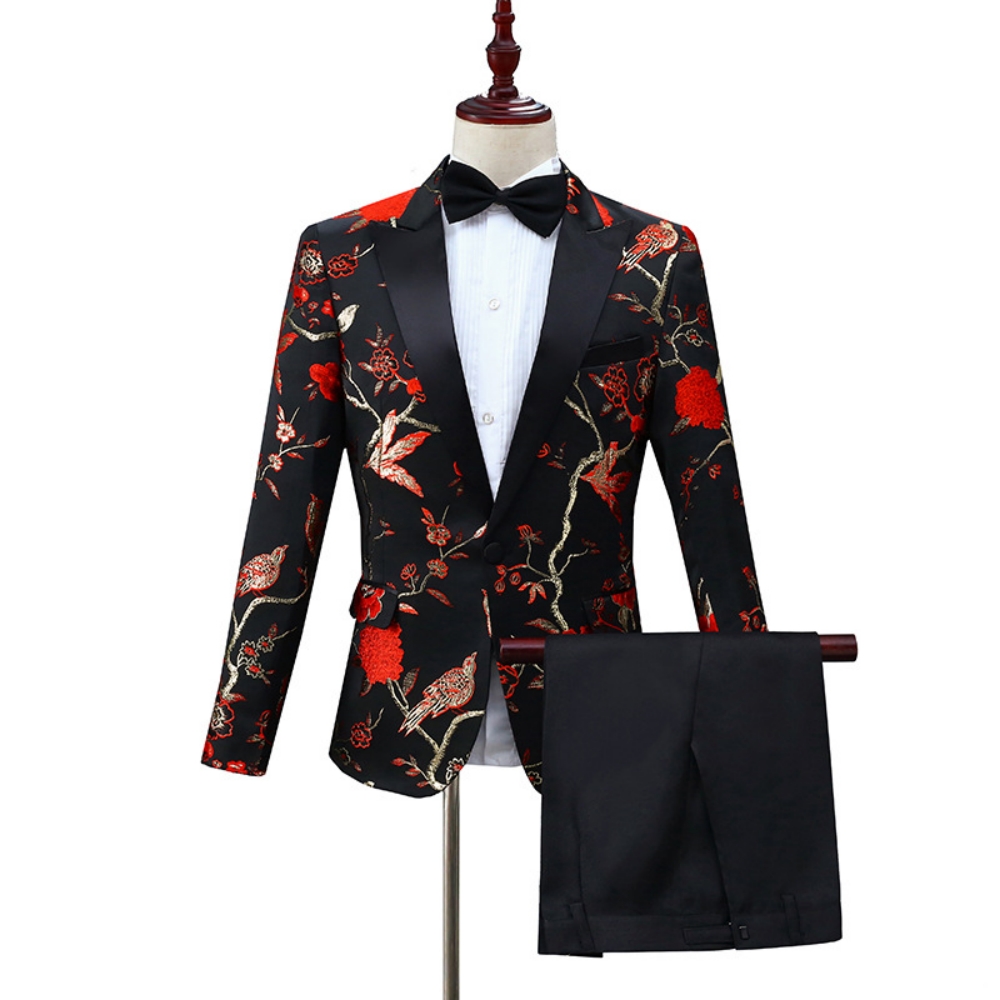 2026 New Exquisite Jacquard Su - đánh giá và giá Men Formal Wear Outfits
