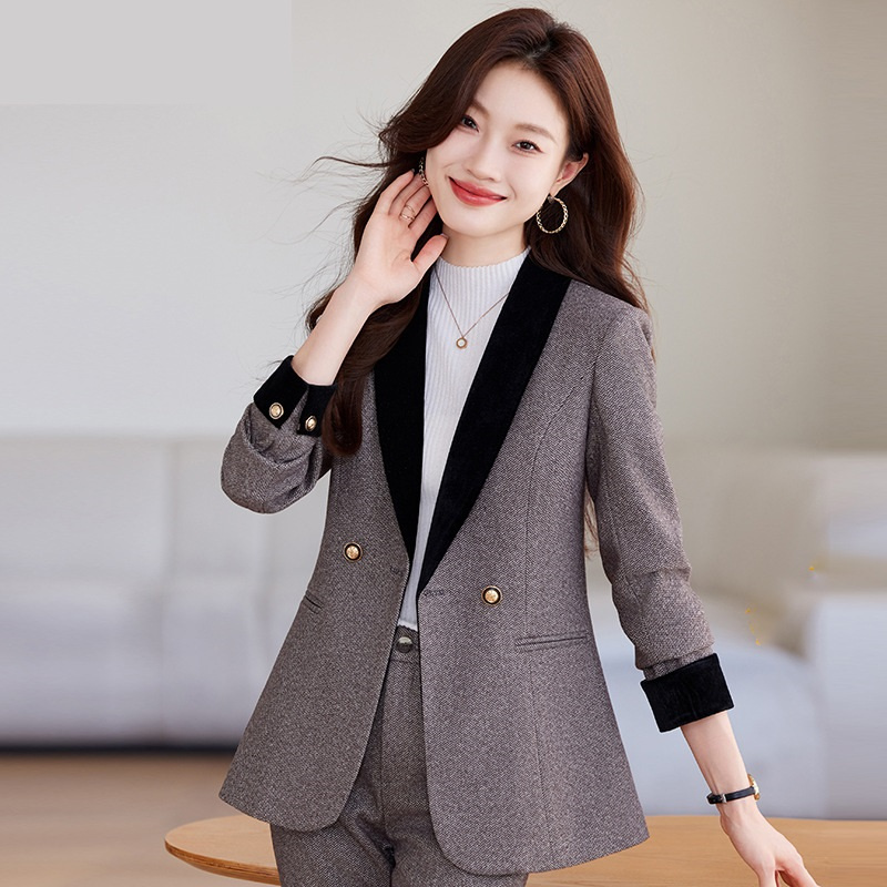 2024 Elegant Women Pant Suit O - đánh giá và giá Wool Suit Jacket
