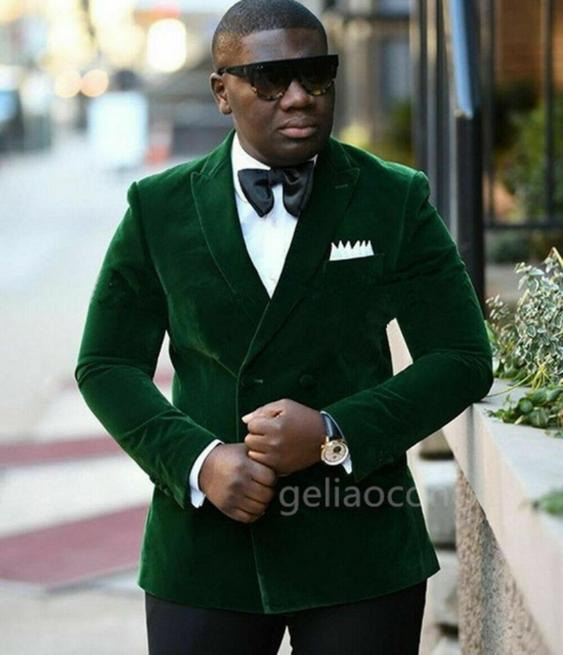 XS-6XL Velvet Wedding Men Suit - đánh giá và giá Men Formal Wear With Coat