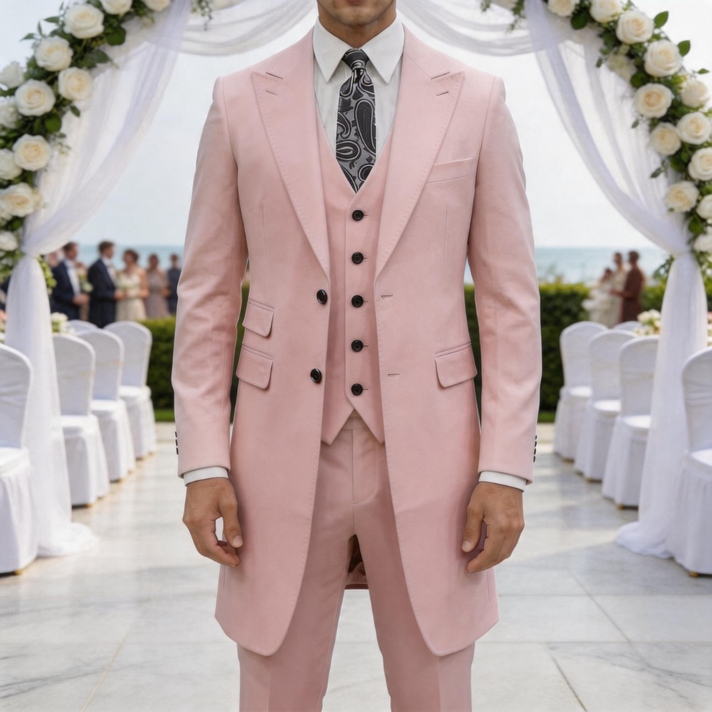 Slim Fit 3 Pieces Formal Men S - đánh giá và giá Men Formal Wear For Summer