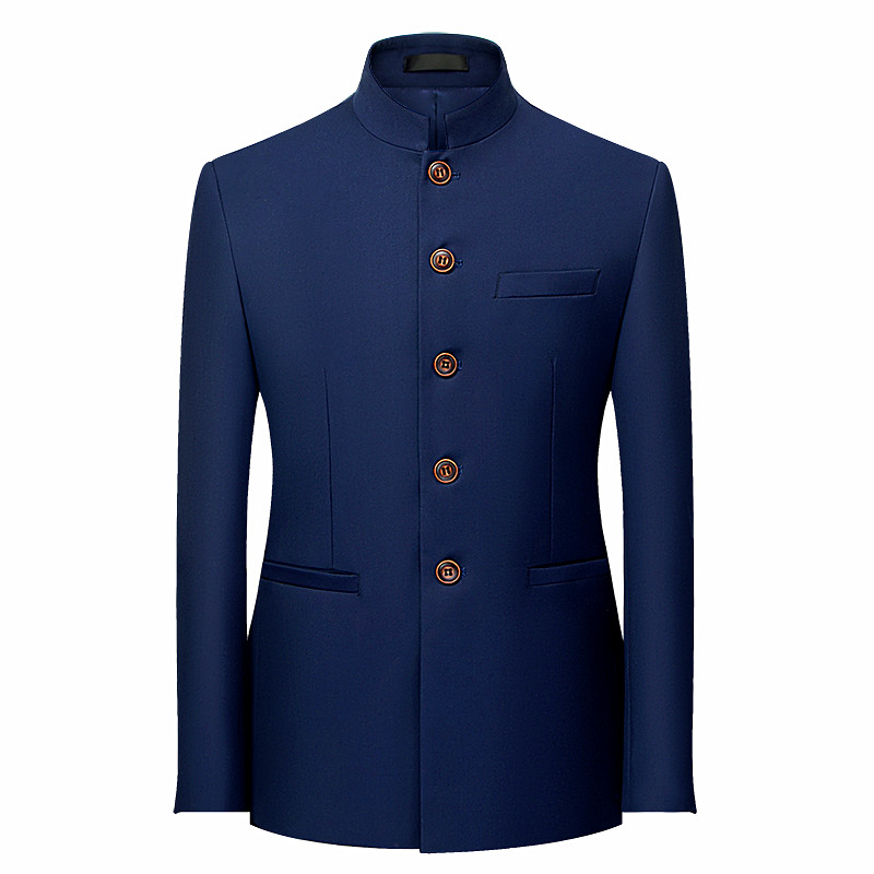 2026 Men's Chinese Style Long  - đánh giá và giá Men Formal Wear With Coat