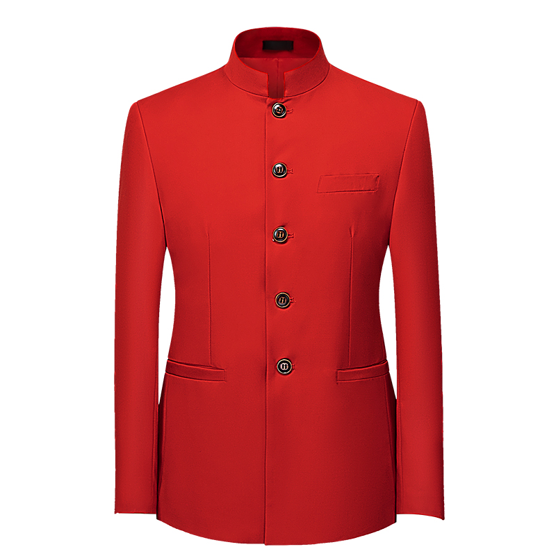 2026 Men's Chinese Style Long  - đánh giá và giá Men Formal Wear With Coat