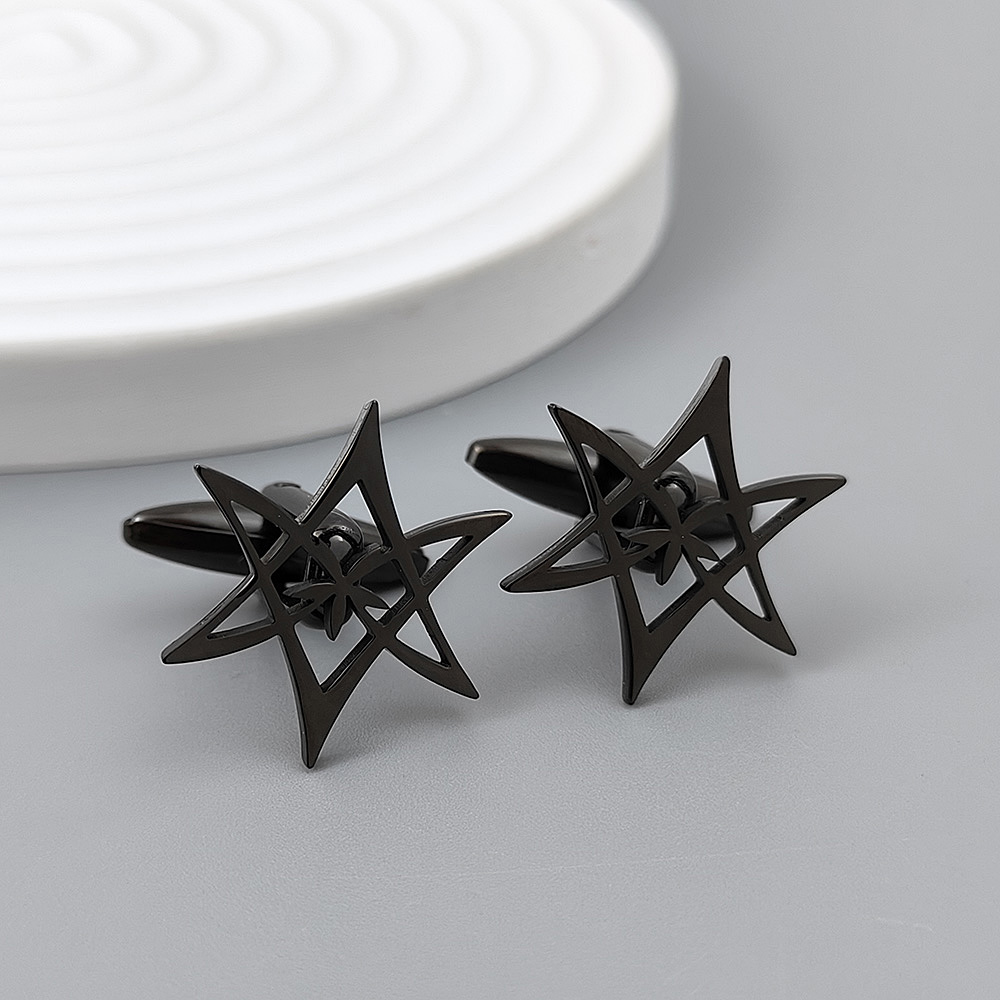 Hexagonal star gold-plated cuf - đánh giá và giá Men'S Gothic Formal Wear