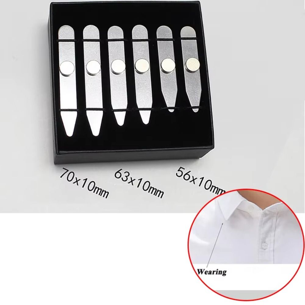 6Pcs New Stainless Steel Colla - đánh giá và giá Collar Stay Metal