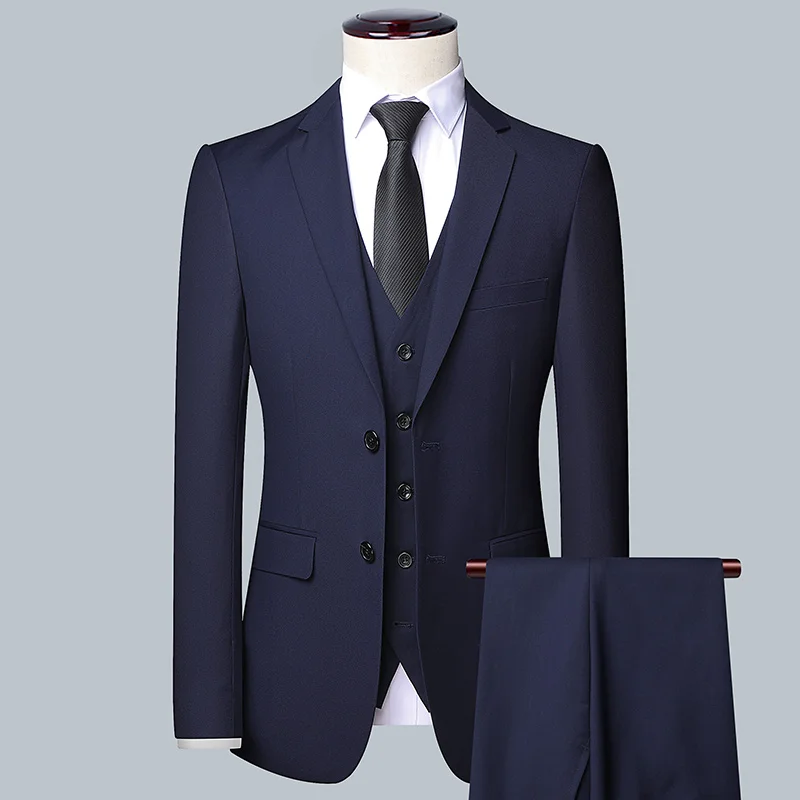 Men's Solid Color Business Sui - đánh giá và giá Men Formal Wear Wedding