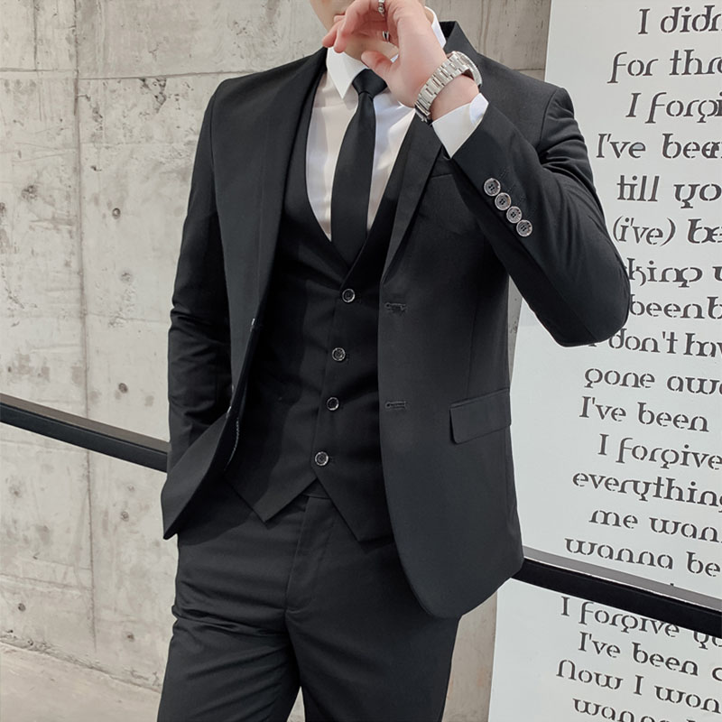 Wedding Suit Three-Piece Set M - đánh giá và giá Men'S Urban Formal Wear
