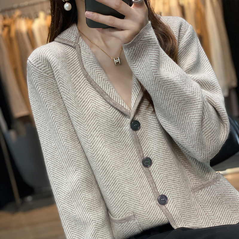 Nữ Thu Đông Nguyên Chất Len Ca - đánh giá và giá Wool Suit Jacket