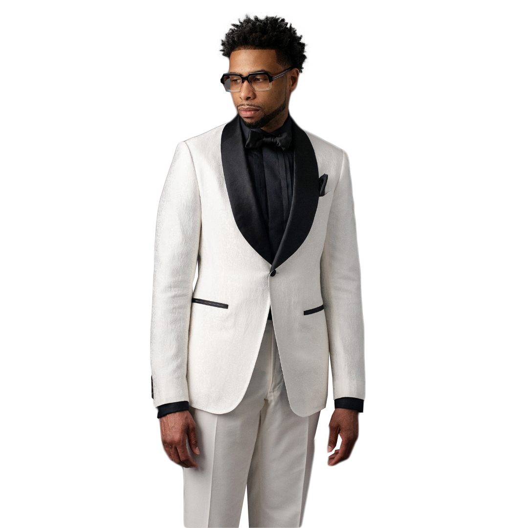 Jacquard Men's Suit 2 Pieces B - đánh giá và giá Wool Suit Jacket
