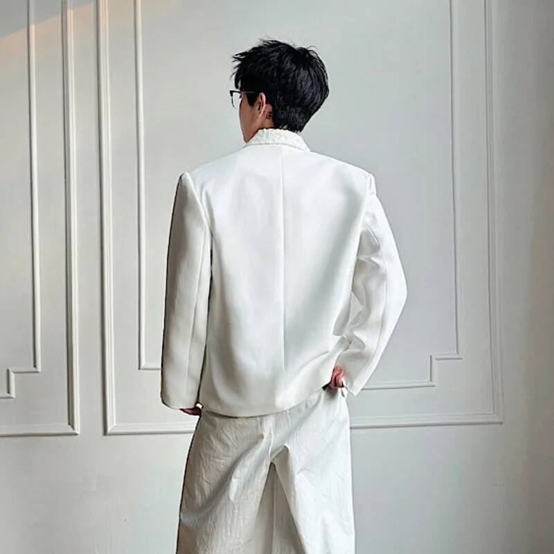 Blazer Luxury Men's Lace Lapel - đánh giá và giá Men'S Gothic Formal Wear