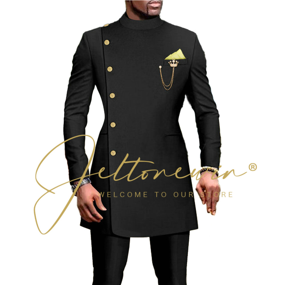 Dark Green Suit For Men Double - đánh giá và giá Men Formal Wear Green