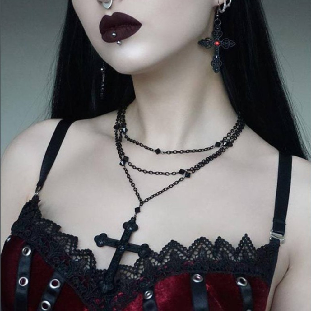 Trendy Gothic Black Engrave Pa - đánh giá và giá Men'S Gothic Formal Wear