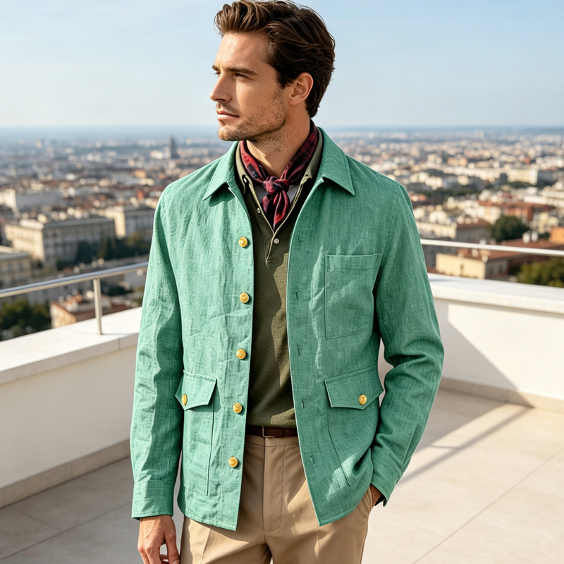 Vintage Men's Linen Jacket Lap - đánh giá và giá Men Formal Wear With Coat
