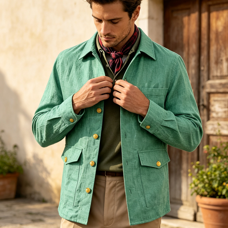 Vintage Men's Linen Jacket Lap - đánh giá và giá Men Formal Wear With Coat